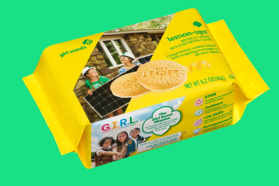 These are the new lemon up cookies.