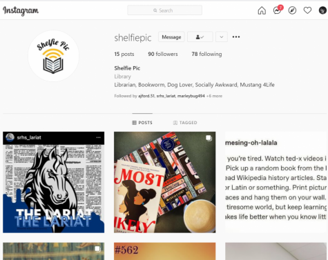SRHS Library is on Instagram