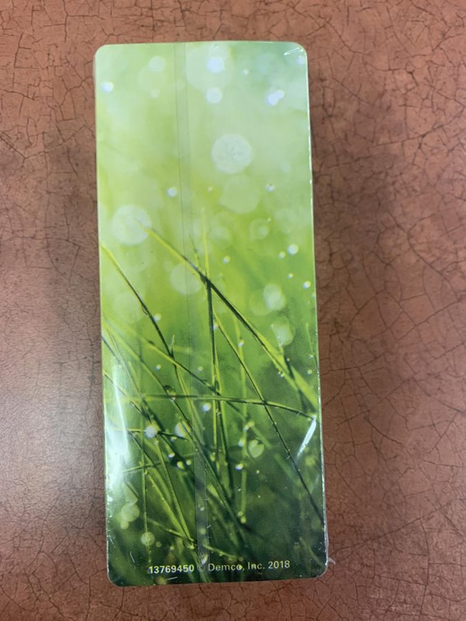 The scented bookmarks feature a variety of appearances and smells