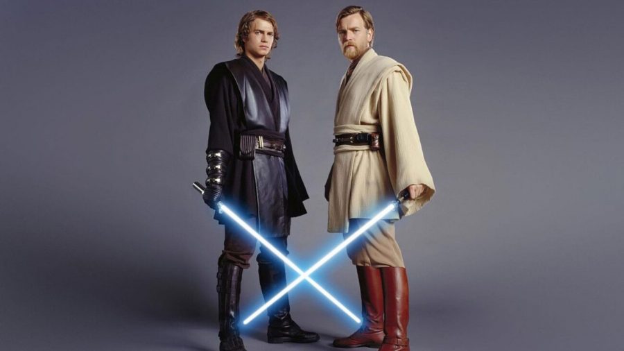 McGregor and Christensens characters Obi-Wan Kenobi and Anakin Skywalker 