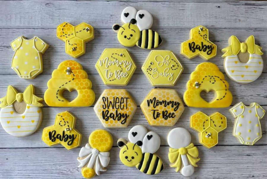 Bumble+Bee+Baby+Shower+Set