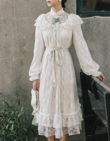 CottageCoreThings Bianca Edwardian Dress