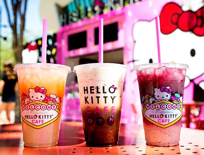 HELLO KITTY CAFE IN LAS VEGAS- Brand New Location at Fashion Show