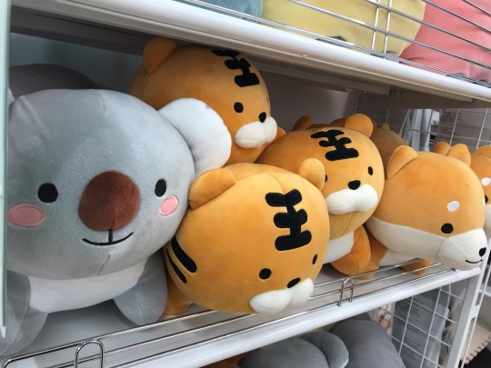 Daiso also has a number of adorable plushies