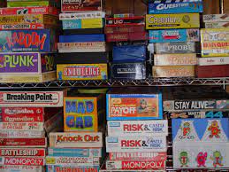 These are some board games that can be played.