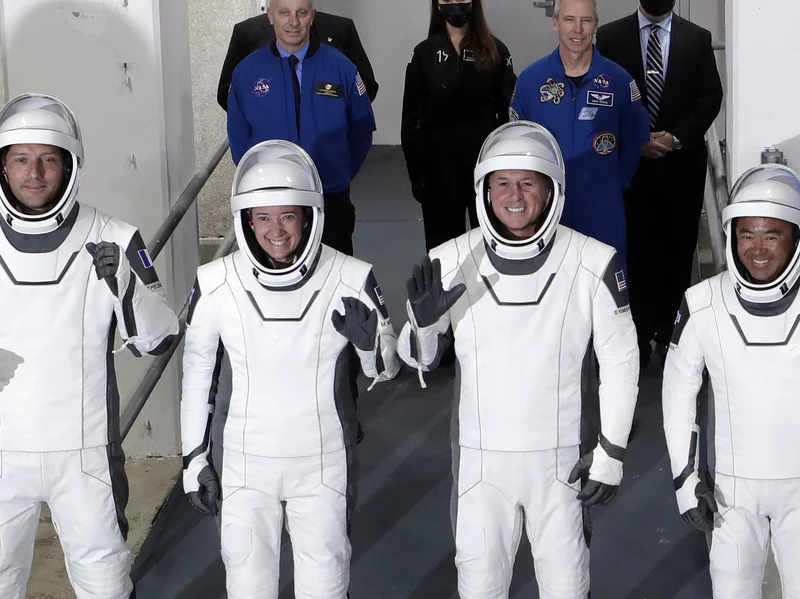 This is SpaceXs Crew-2!