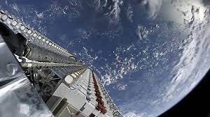 Starlink satellites provide internet service from space.