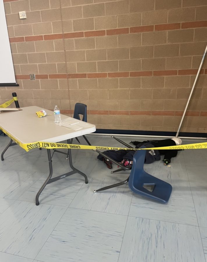 The storyline behind a crime scene is detrimental to students learning about how to handle the scene
