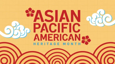 To recognize AAPI Heritage Month, so many banners and pieces of art are used.