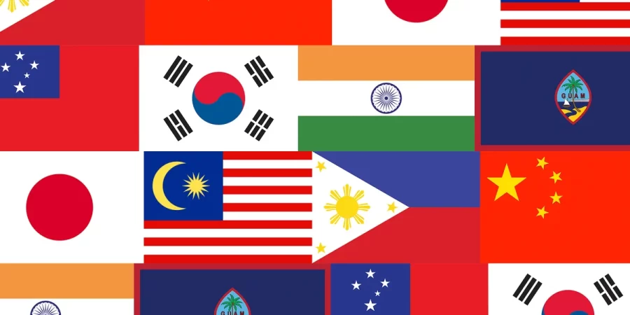The flags of the AAPI community is countless and each flag holds a rich culture within its shapes.