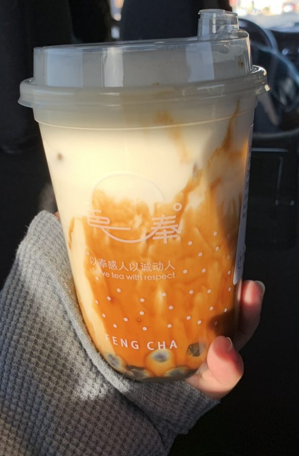 Creme Brûlée Dirty Boba makes great choice for those that need a stress reliever
