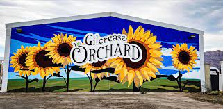 Front entrance of the Gilcrease Orchard 