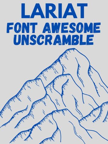Font Awesome Unscramble