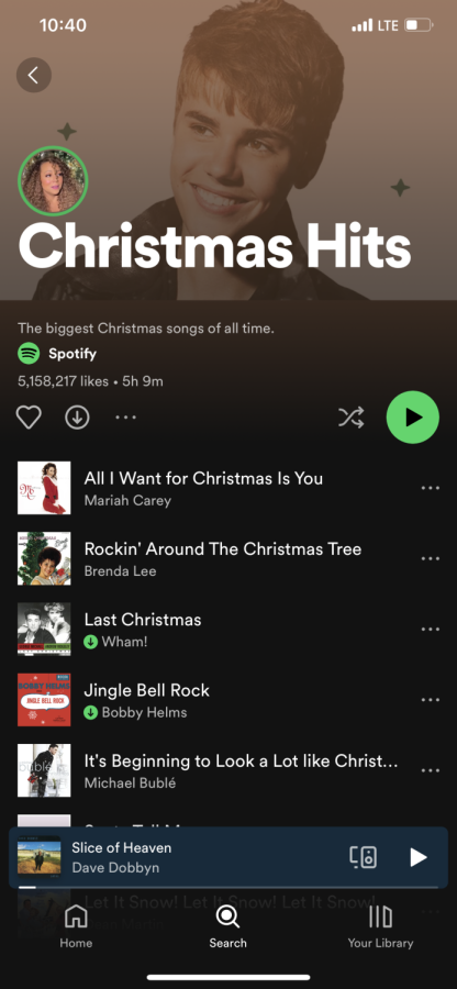 Spotifys+Christmas+Hits+playlist.