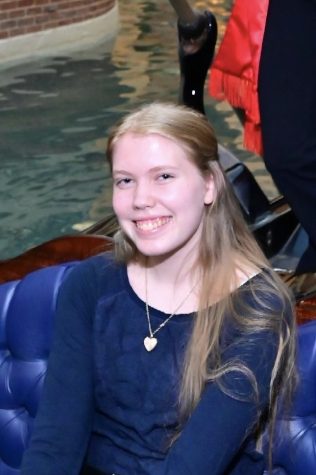 Audrey Davis, a student at Shadow
