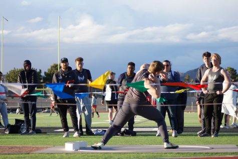 McCrae Williams at Palo Verde's meet