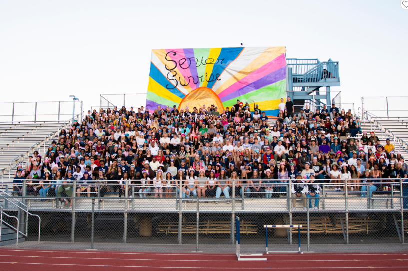 Class of 2024 at Senior Sunrise (Photo Courtesy of: Abigail Lopez)