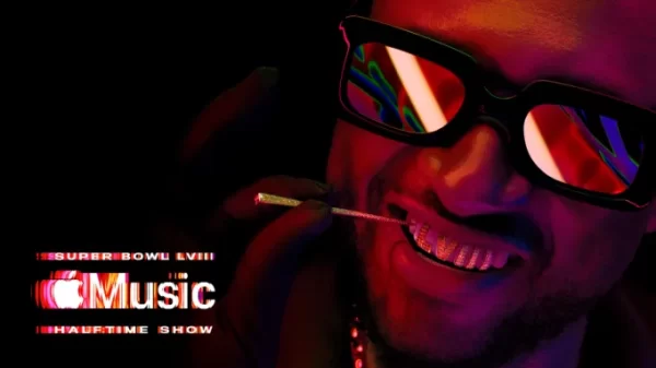 Usher performance announcement via Apple Music Photo Courtesy of; Google Images