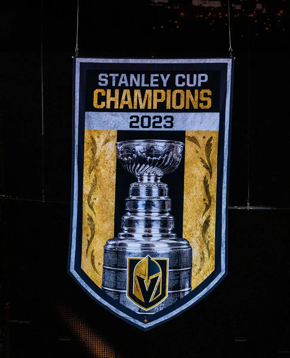 The Vegas Golden Knights Stanley Cup Banner, Photo Courtesy of; Google Images