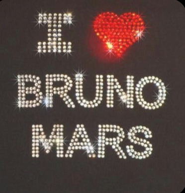 A i heart Bruno Mars wallpaper