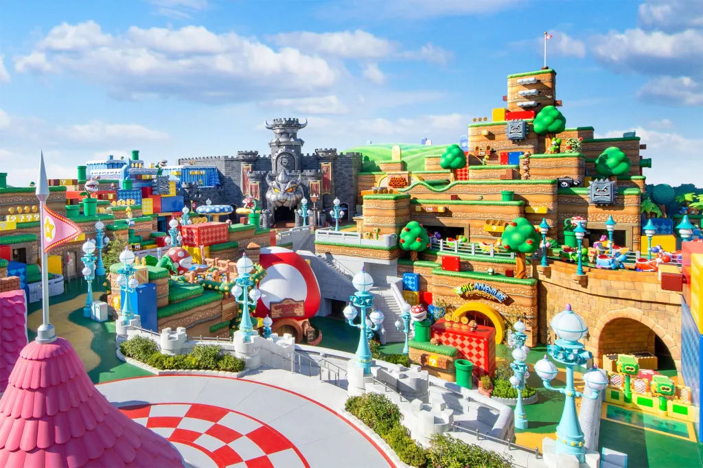 A view of the Super Nintendo World itself. Courtesy of Orange County Register