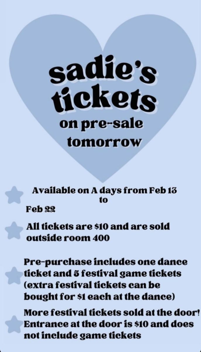 Sadies Ticket Information