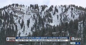 Lee Canyon Avalanche News (Courtesy of KTNV)