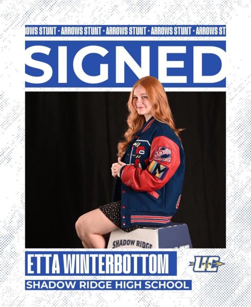 Etta Winterbottom announcing her signing