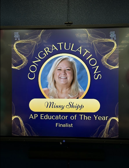 Mrs. Shipp is a AP Educator of The Year finalist!