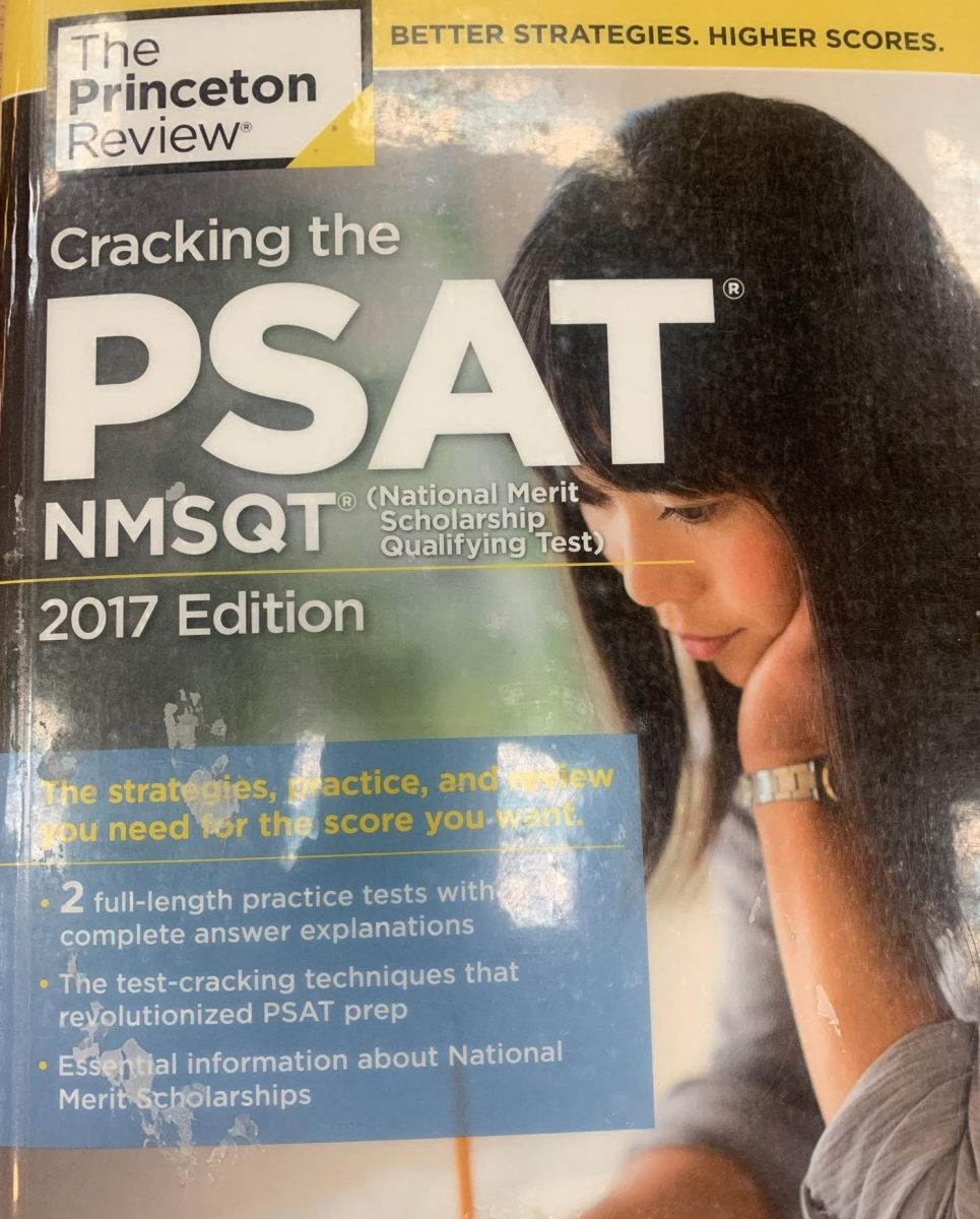 PSAT book from the Shadow Ridge Library.