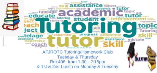 ROTC tutoring flyer