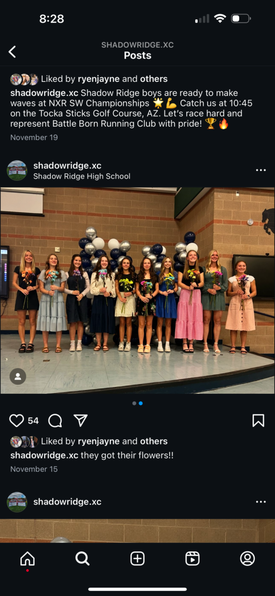 XC banquet: Girls state team receive flowers