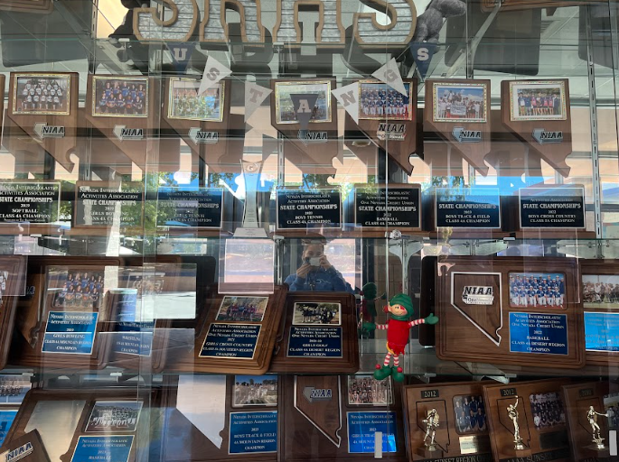 Elf spotted in the trophy case