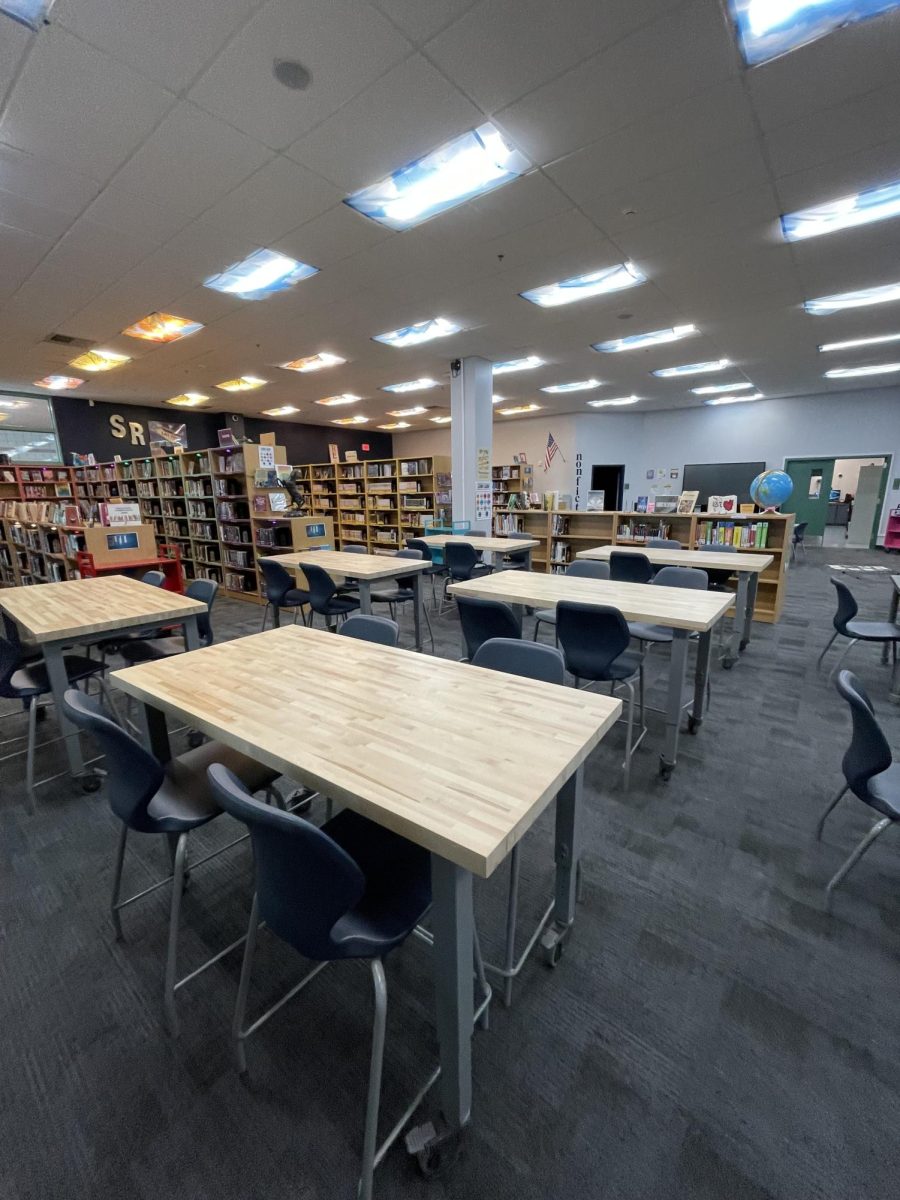 New Library desks