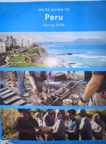 Peru Pamphlet given to students