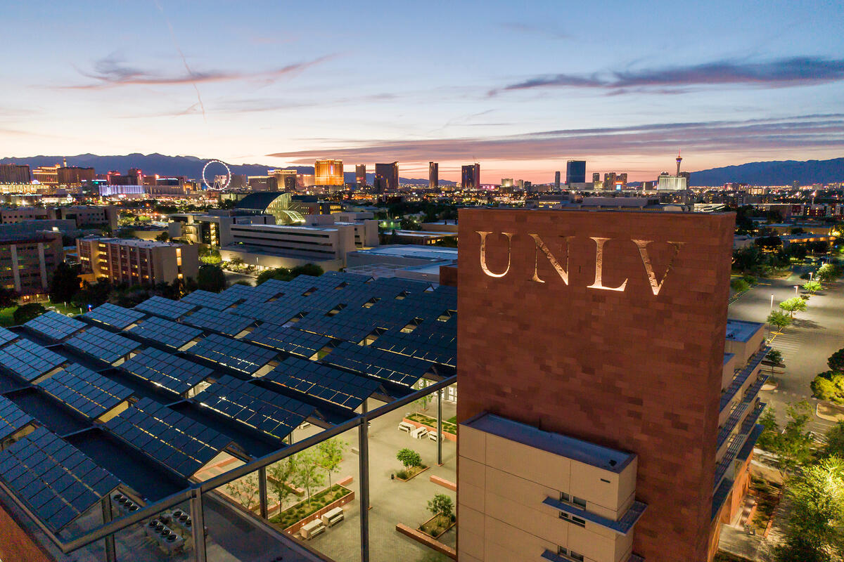 UNLV campus in Nevada