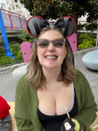 Alexa Orgill at DIsneyland (2024)