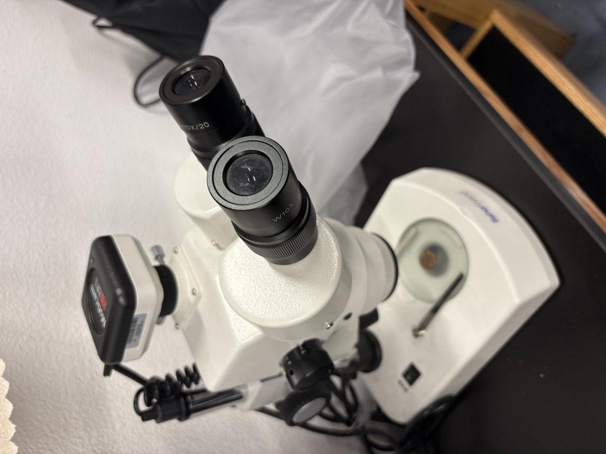 Mr. Stahlke's Forensic Microscope