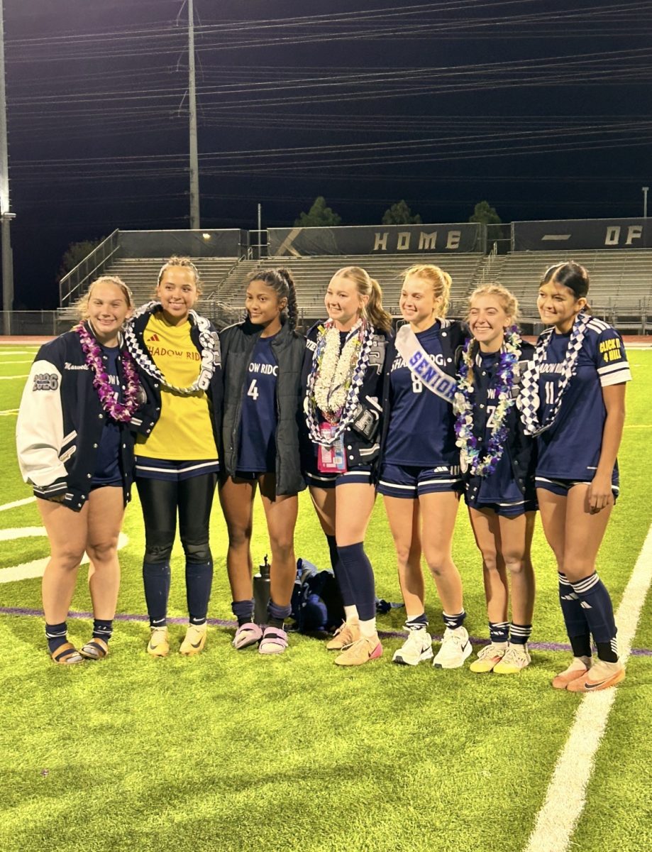 Our Seniors at their Senior Night