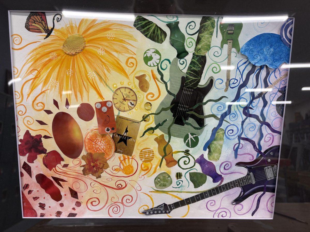 Guitar Collage By Jasmine Bautista-Juarez