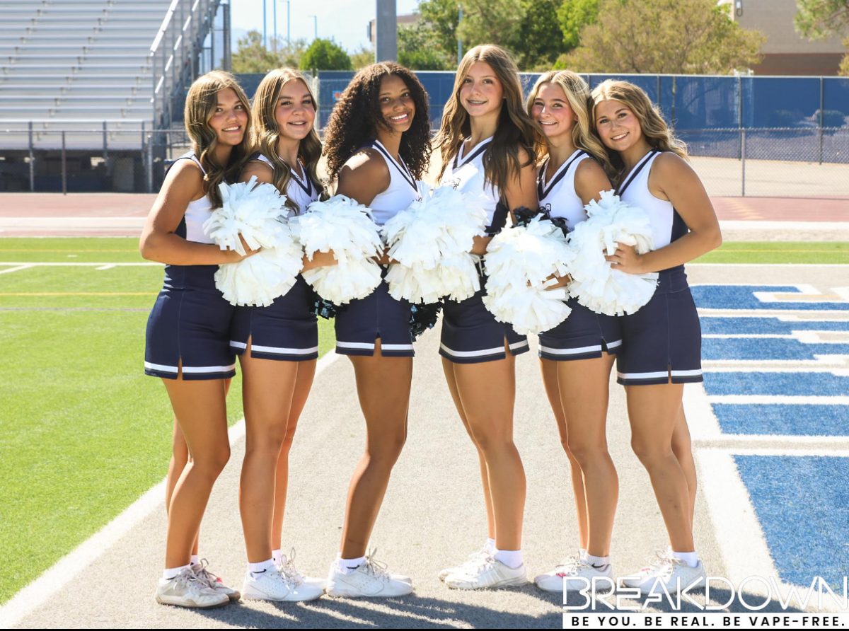 Shadow Ridge Cheer photo day.