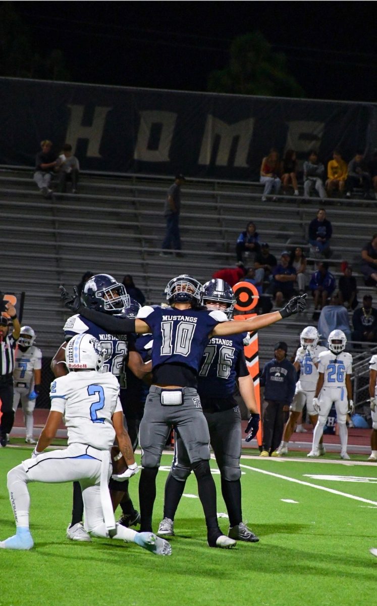 Kawika Kalani after a tackle.
