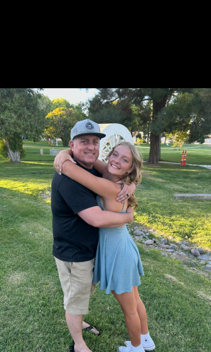 Koda Thacker Hugging Her Dad