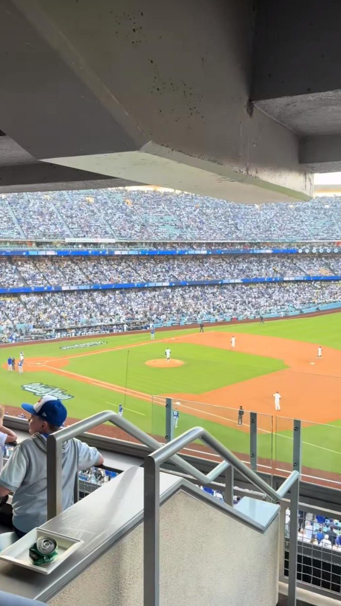 Dodgers versus Blue Jays game