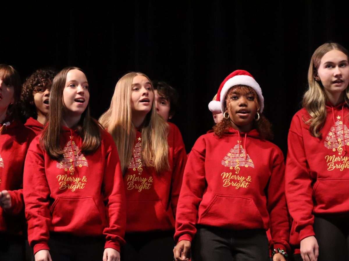 The winter choir concert