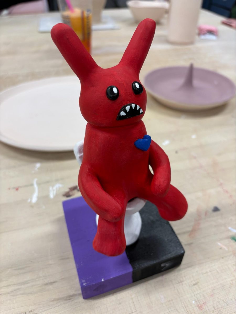 Kindergarten drawing in 3D