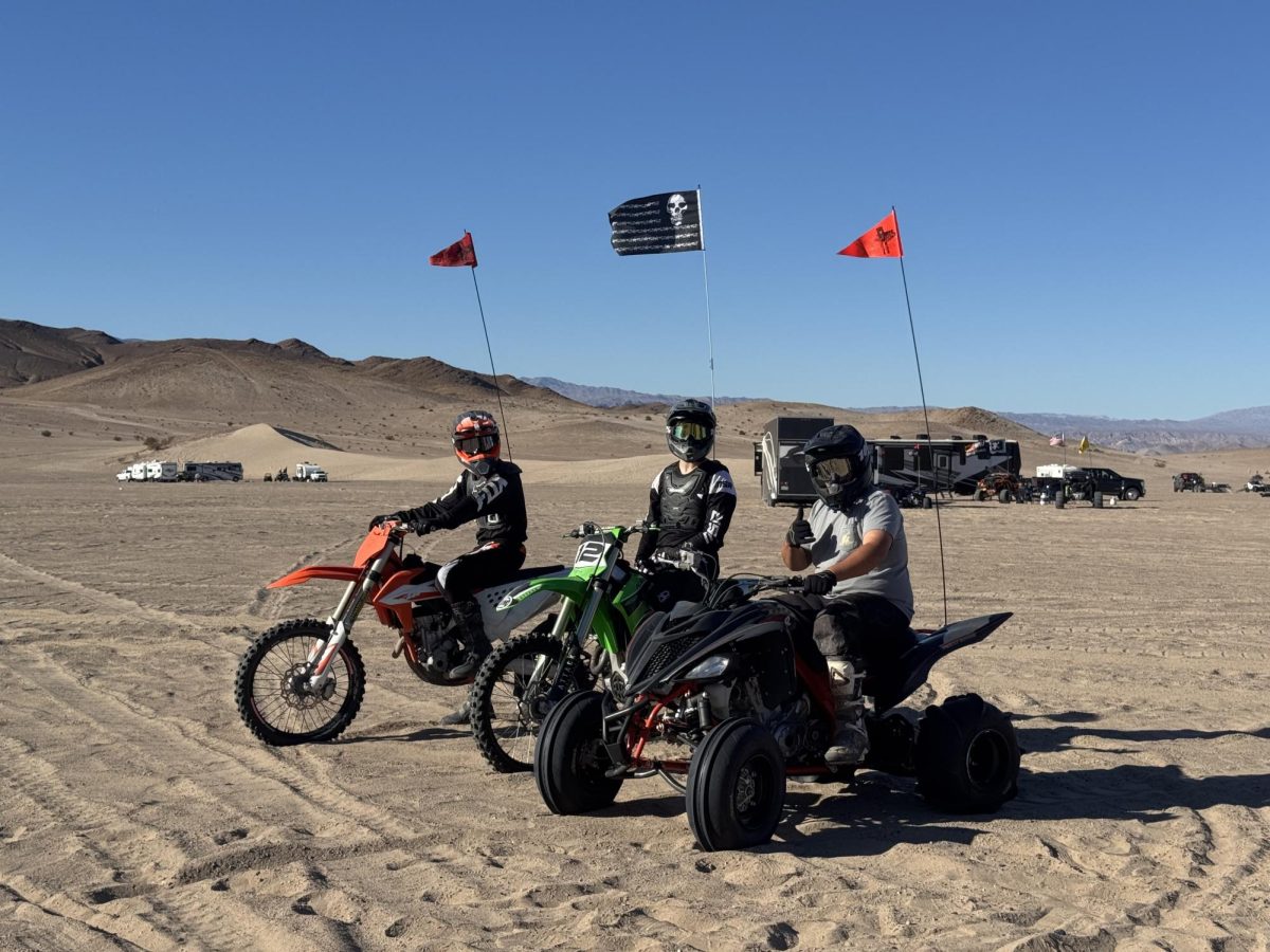 Brock with friends