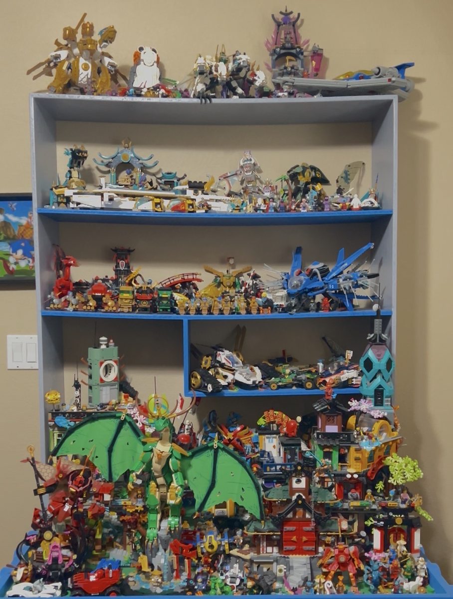 Part of Rhet Layton's Lego collection