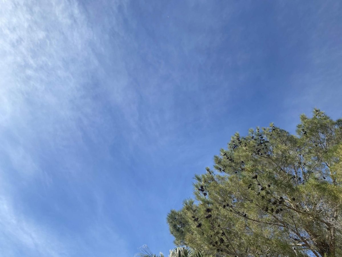 Beautiful sky on the day of the ACT