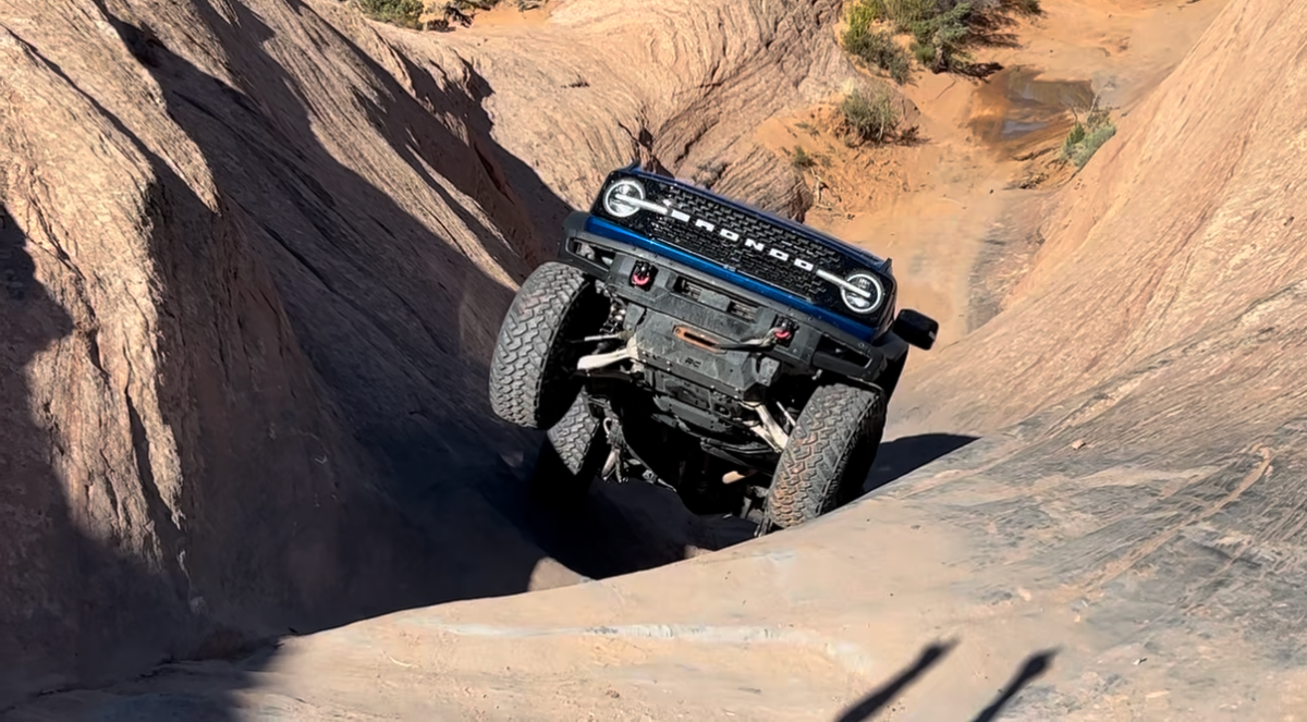 Brock Off-Roading in Bronco